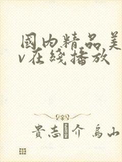 国内精品美女av在线播放