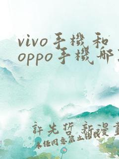 vivo手机和oppo手机哪款好
