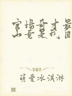 官场奇才最强靠山竟是我自己李澜在线阅读