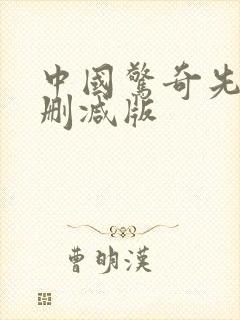 中国惊奇先生无删减版