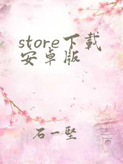 store下载安卓版