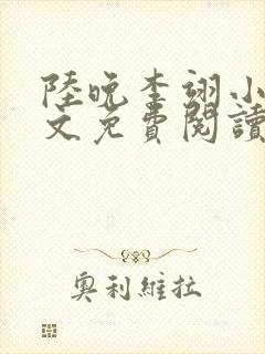 陆晚李翊小说全文免费阅读无弹窗