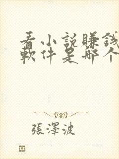 看小说赚钱多的软件是哪个