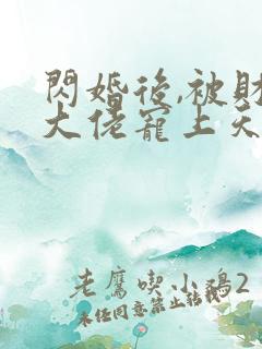 闪婚后,被财阀大佬宠上天阅读全文全文