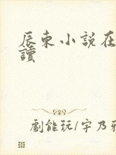 辰东小说在线阅读