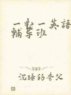 一对一英语口语辅导班