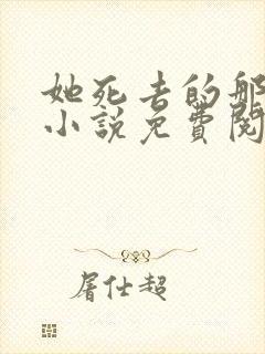 她死去的那一晚小说免费阅读