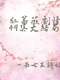 红蔷薇剧情介绍49集大结局