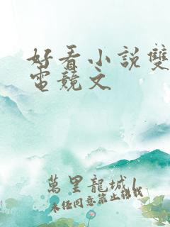 好看小说双男主电竞文