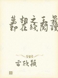 万相之王最新章节在线阅读