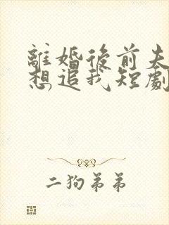 离婚后前夫总是想追我短剧免费观看