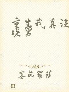 重生我真没想当暖男