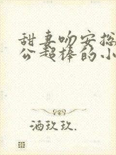 甜妻吻安总裁老公超棒的小说全集