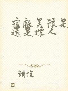 宿敌吴豫是好人还是坏人