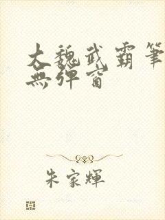 大魏武霸笔趣阁无弹窗