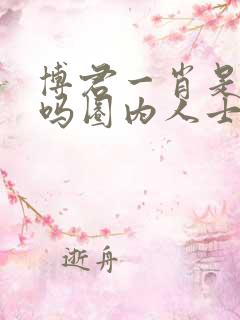 博君一肖是真的吗圈内人士爆料