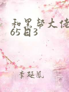 和黑帮大佬的365日3