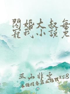 闪婚大叔每天狂宠我小说免费阅读