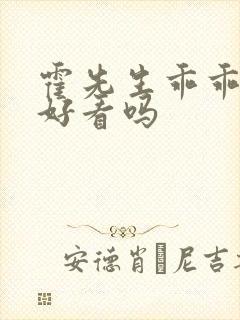 霍先生乖乖宠我好看吗