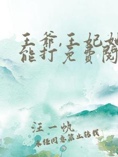 王爷,王妃她很能打免费阅读