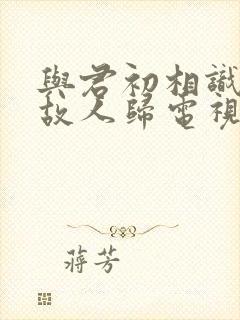 与君初相识恰似故人归电视剧全集