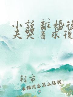 小说 离婚后前夫哭着求复婚