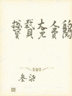 总裁大人的私有宝贝免费阅读