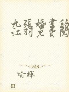 九张婚书的小说江羽免费阅读