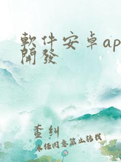 软件安卓app开发