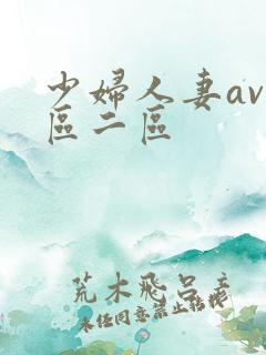 少妇人妻av一区二区