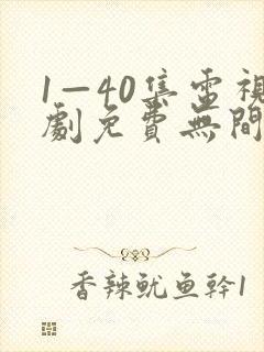 1—40集电视剧免费无间之战国语