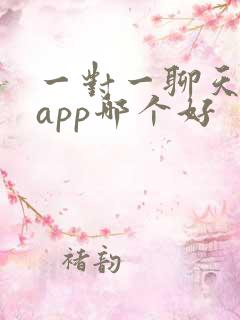 一对一聊天交友app哪个好