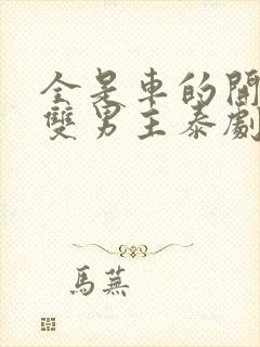 全是车的开车的双男主泰剧