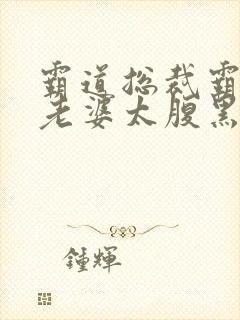 霸道总裁霸道宠老婆太腹黑免费阅读