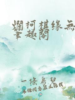 烂柯棋缘无弹窗笔趣阁