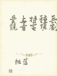 爱上特种兵免费观看电视剧全集