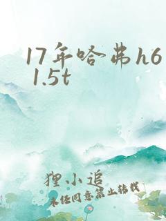 17年哈弗h6 1.5t