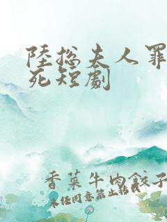 陆总夫人罪不至死短剧