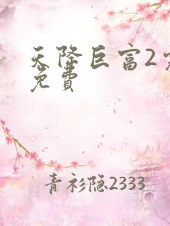 天降巨富2完整免费