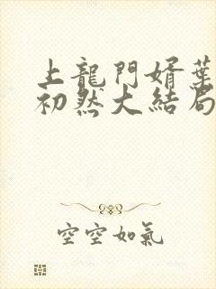 上龙门婿叶辰萧初然大结局