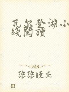 瓦尔登湖小说在线阅读