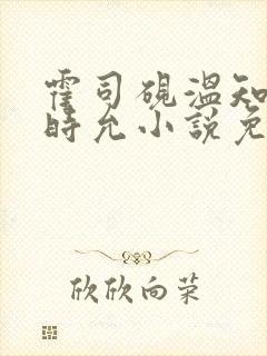 霍司砚温知羽顾时允小说免费