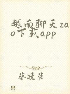 越南聊天zalo下载app