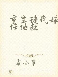 重生后我嫁给前任他叔