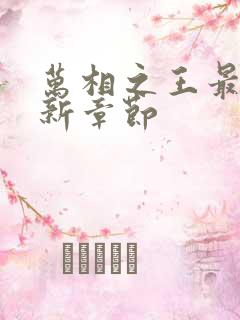 万相之王最近更新章节