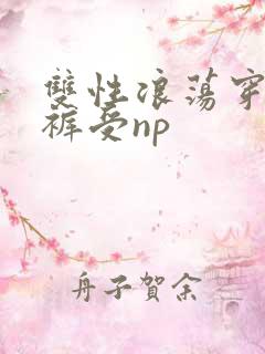 双性浪荡穿纸尿裤受np