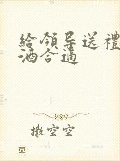 给领导送礼什么酒合适