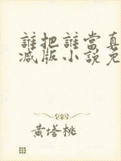 谁把谁当真未删减版小说免费阅读