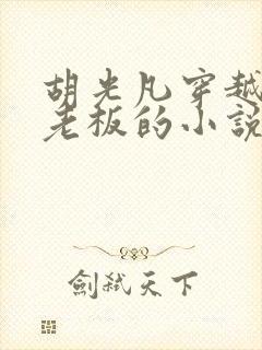 胡光凡穿越成小老板的小说免费阅读