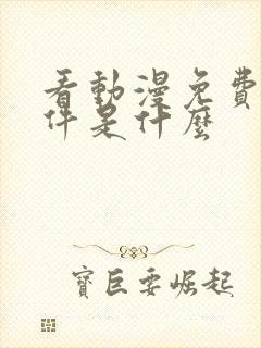 看动漫免费的软件是什么